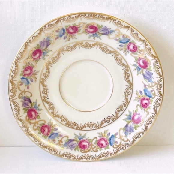 Vintage Rosenthal Selb Germany Old Vienna Pattern Porcelain Deep Source Plate - Picture 1 of 2